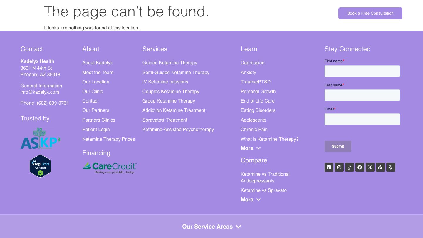 Kadelyx | Ketamine Therapy in Phoenix