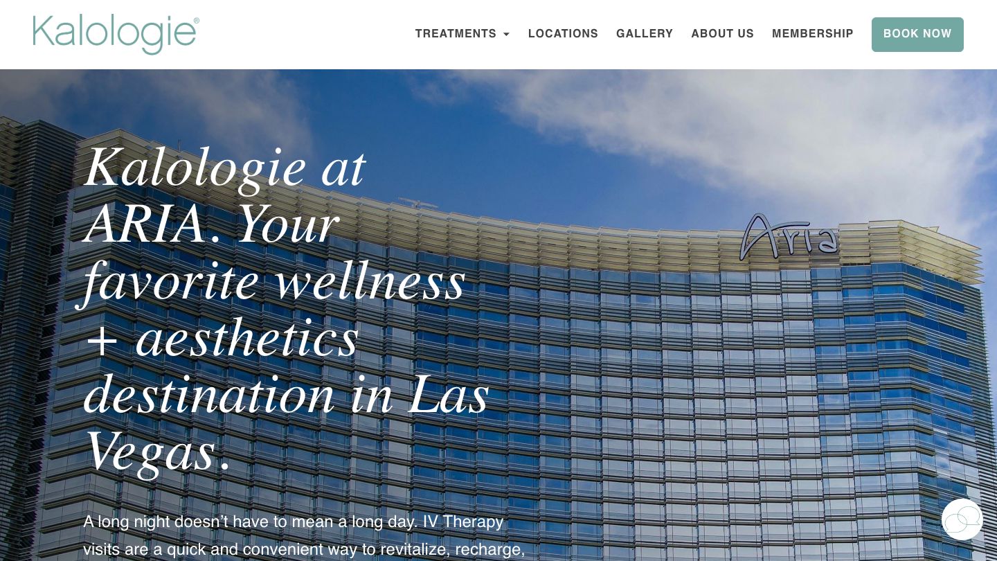 Kalologie | ARIA Resort | IV Therapy & More