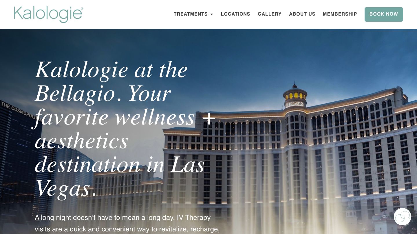 Kalologie | The Bellagio | IV Therapy & More