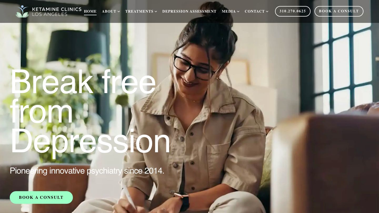 Ketamine Clinics Los Angeles