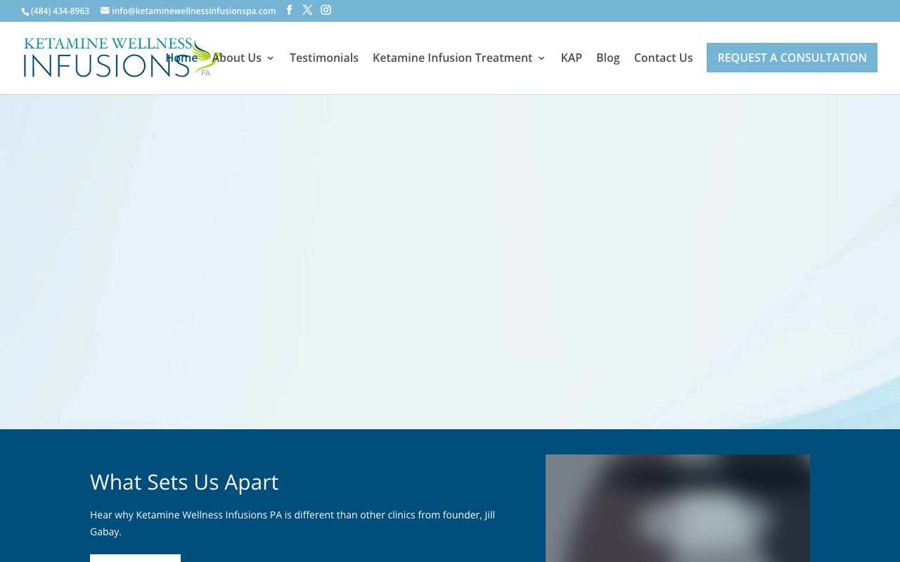 Ketamine Wellness Infusions PA