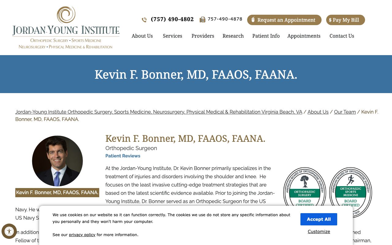 Kevin F Bonner, MD