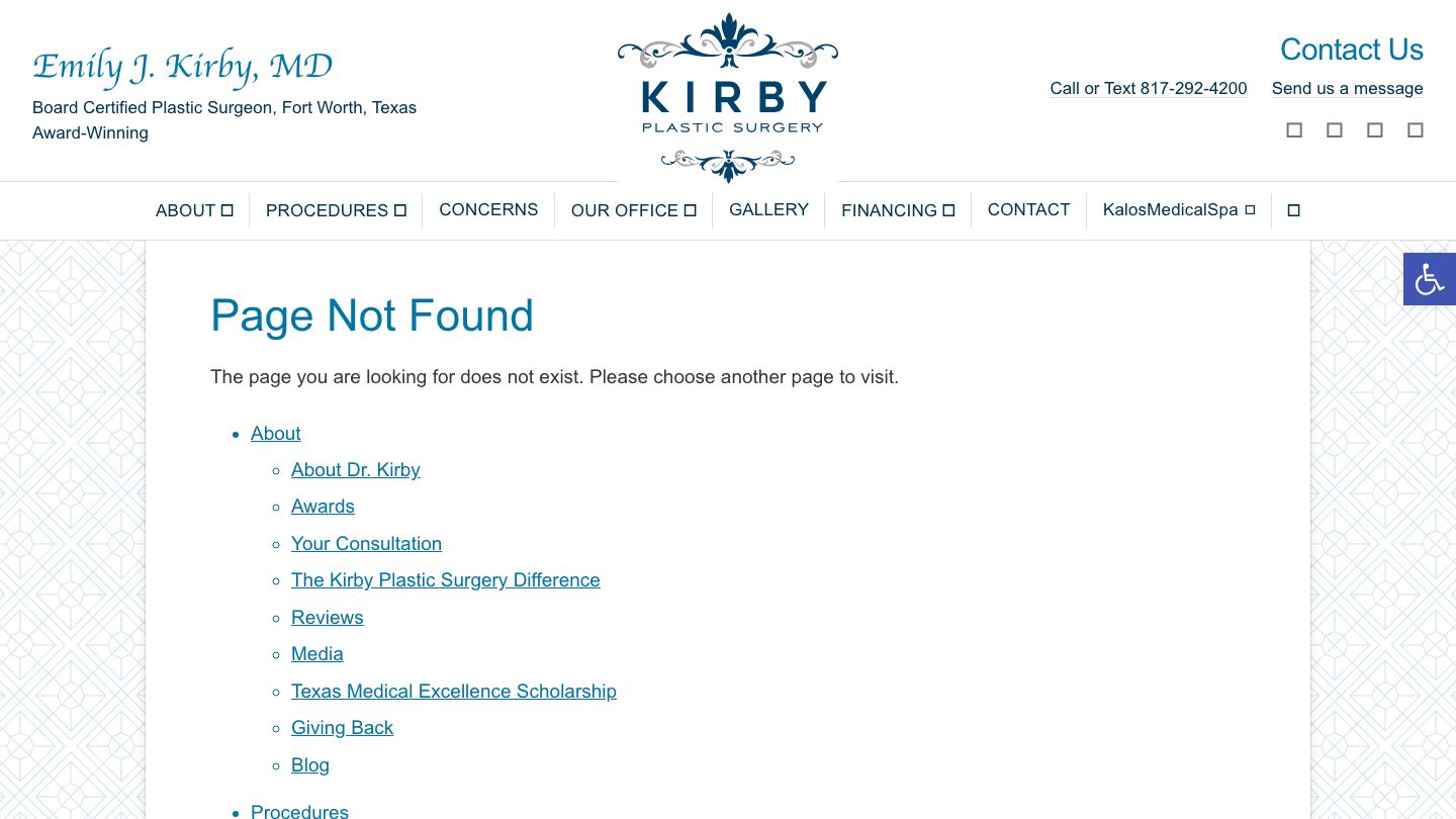 Kirby Plastic Surgery: Emily J. Kirby MD
