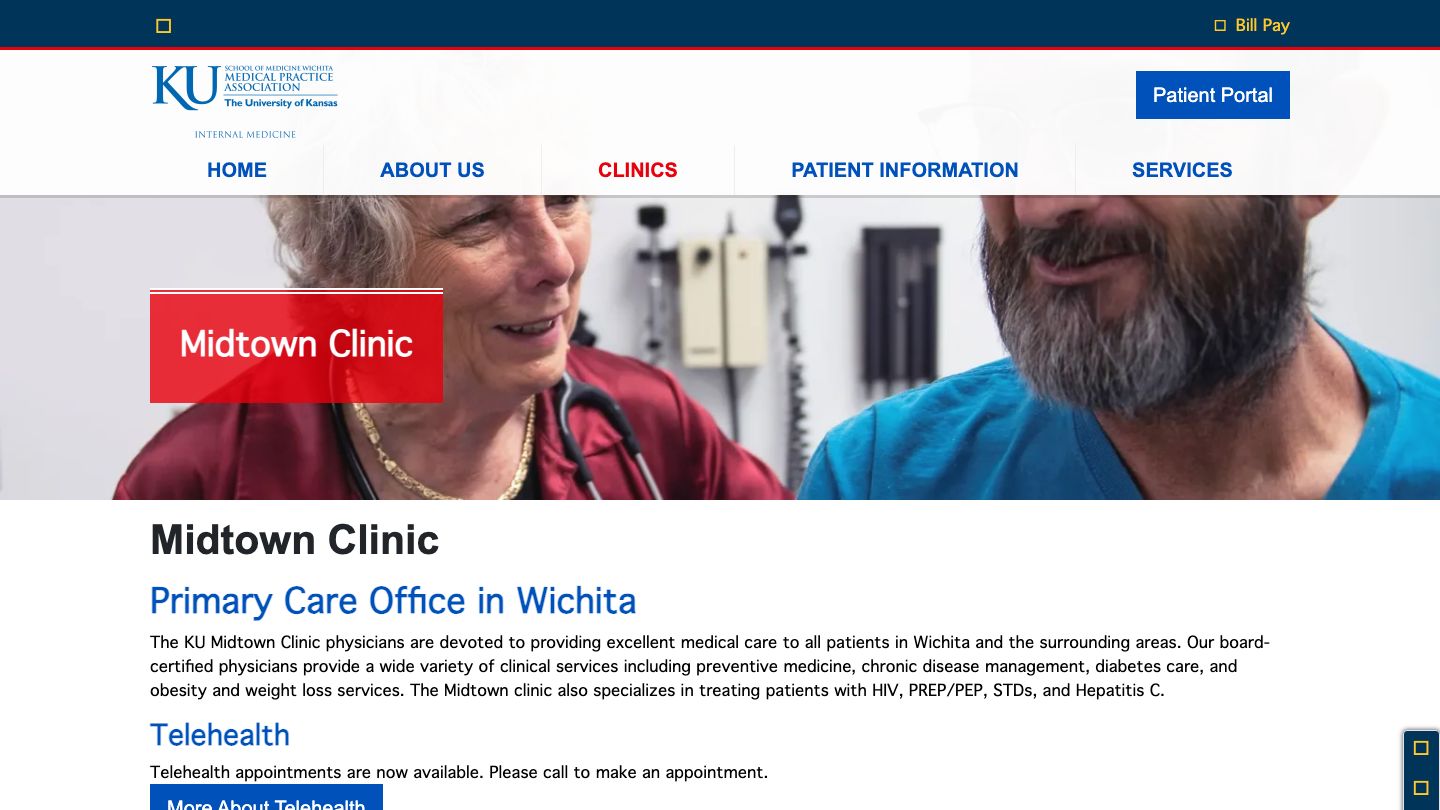 KU Wichita Midtown - Internal Medicine Clinic