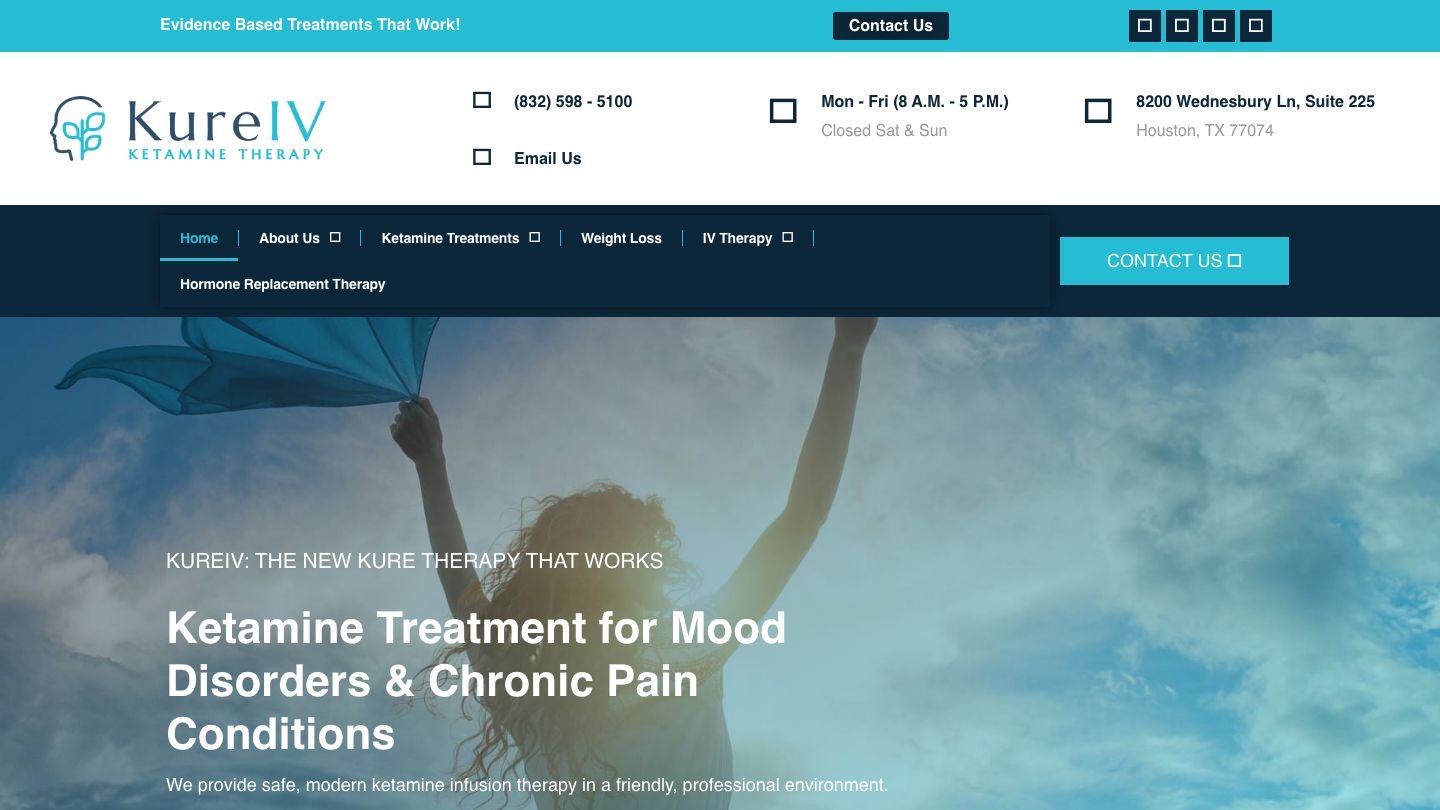 KureIV - Ketamine Infusion Therapy