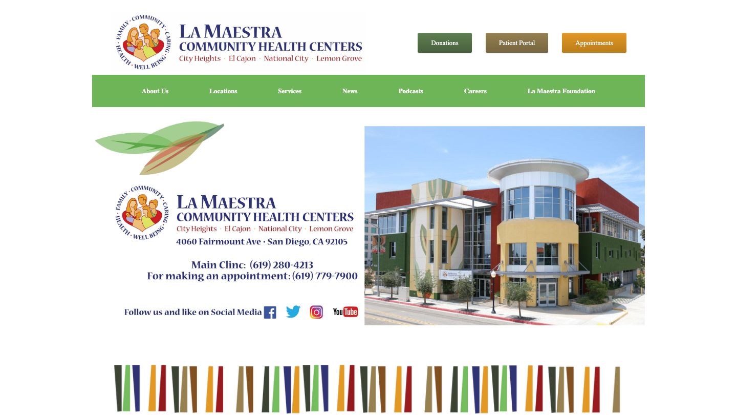 La Maestra Community Health Centers' Wellness Supportive Services Department