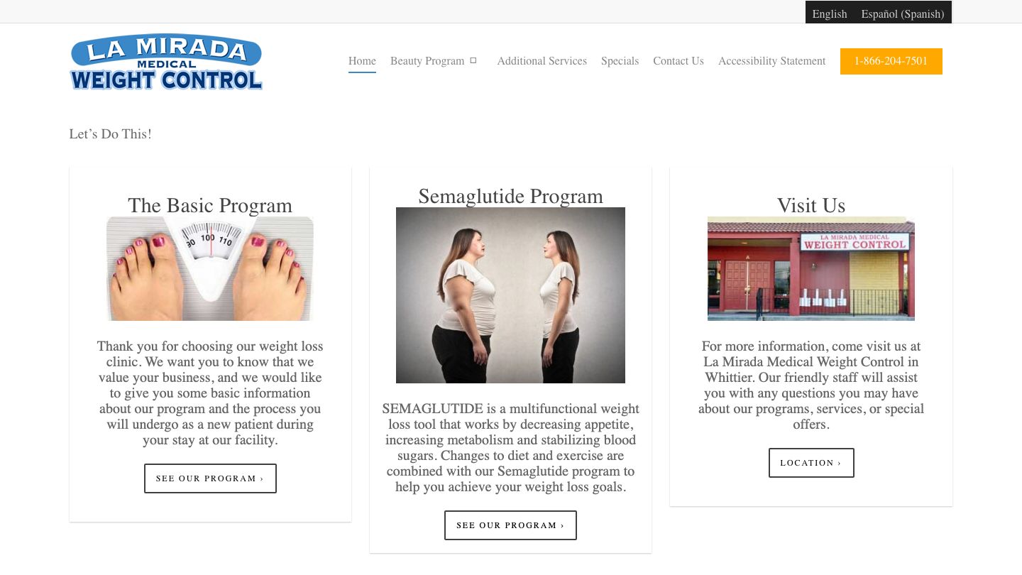 La Mirada Medical Weight Control