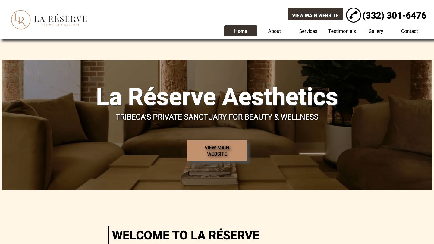 La Réserve Aesthetics