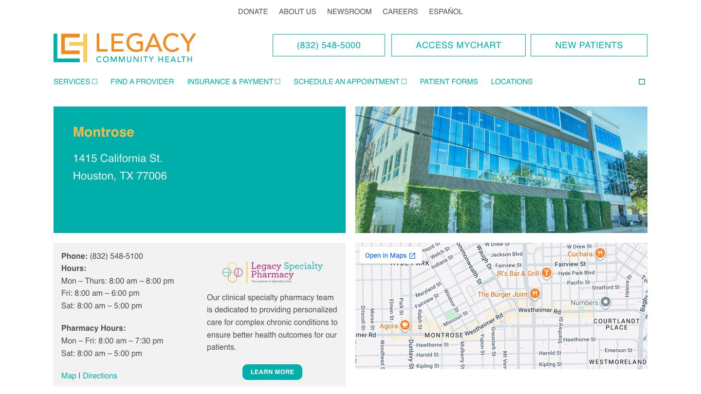 Legacy Community Health - Montrose