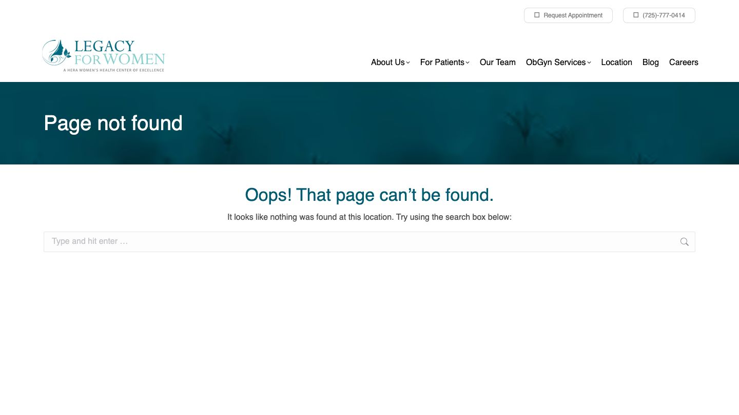 Legacy For Women ObGyn