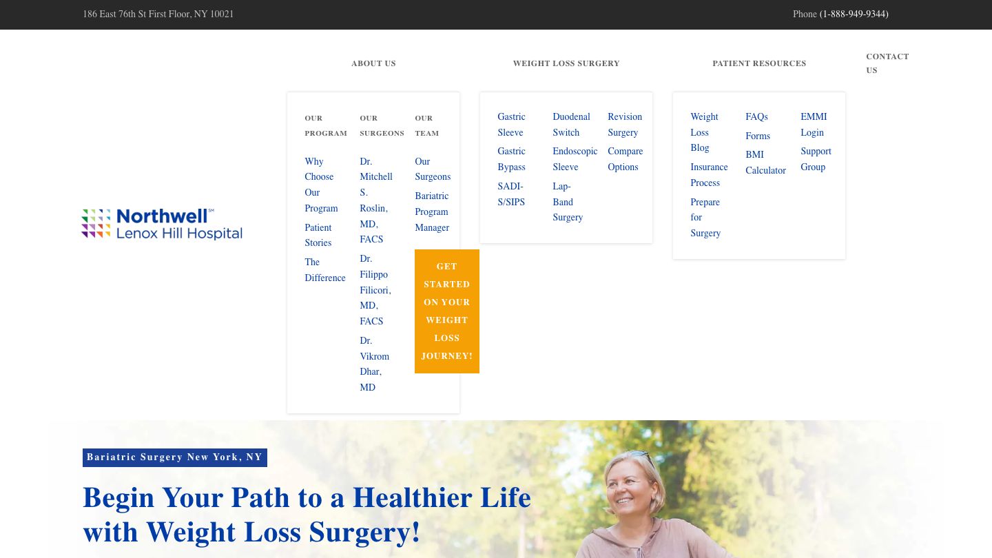 Lenox Hill Bariatric Surgery Program