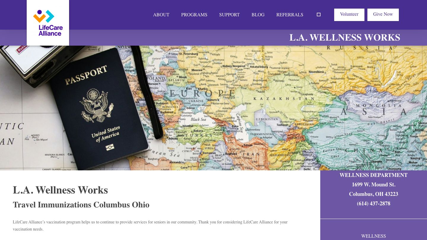 LifeCare Alliance Travel Vaccinations and Wellness Center