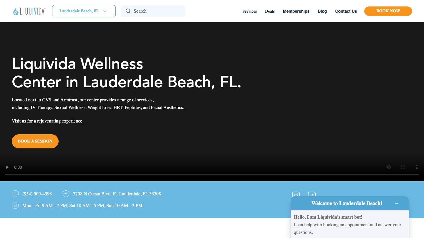 Liquivida Wellness Center | Lauderdale Beach
