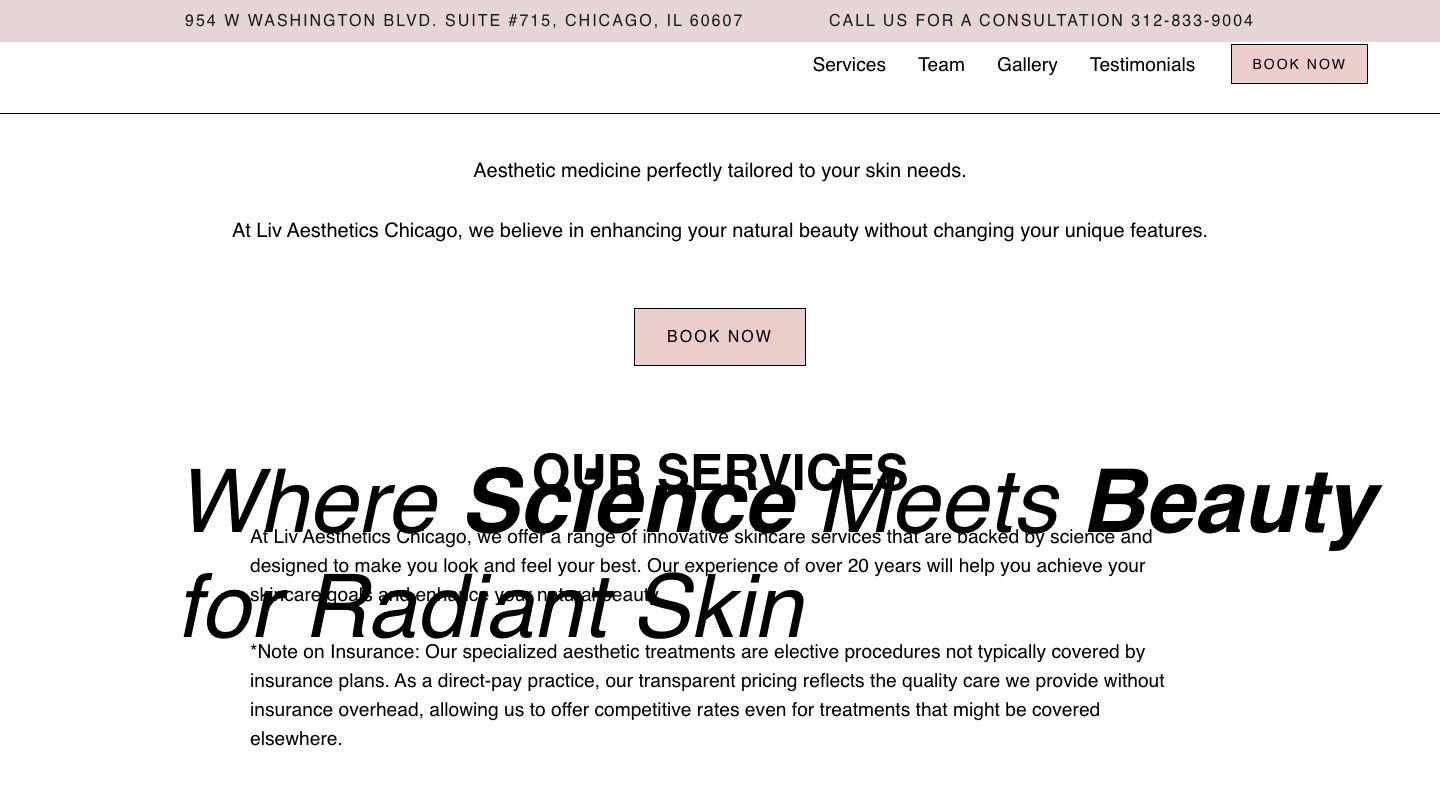 Liv Aesthetics Chicago