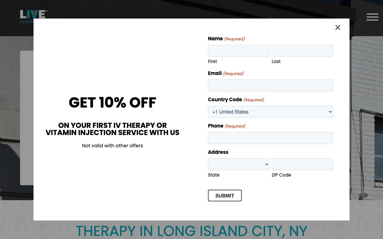 LIVE Hydration Spa Long Island City