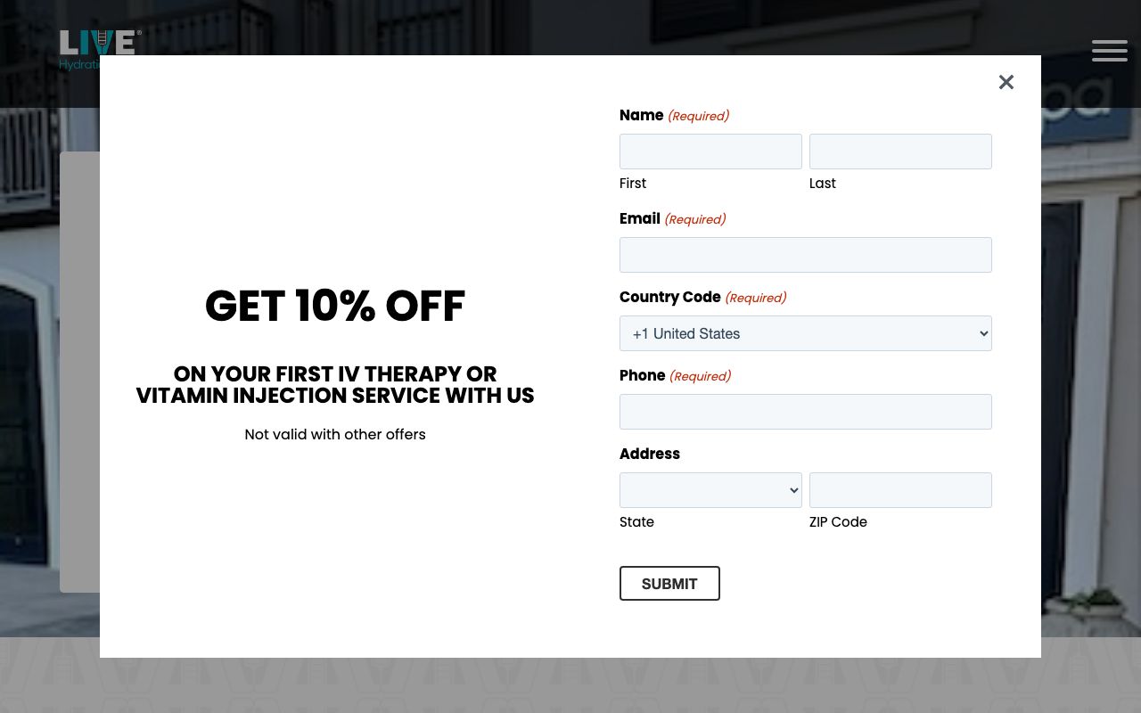 LIVE Hydration Spa San Antonio