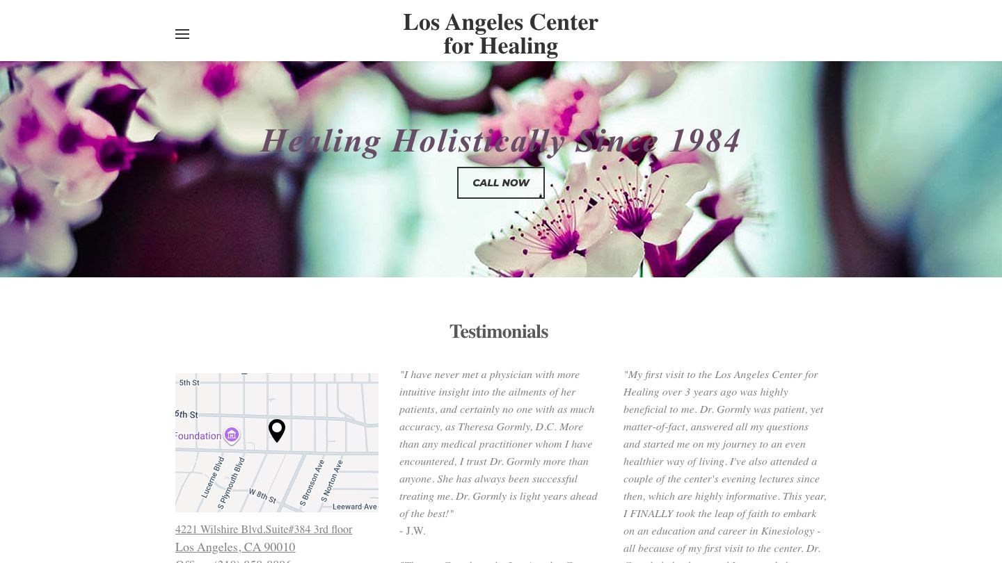 Los Angeles Center For Healing