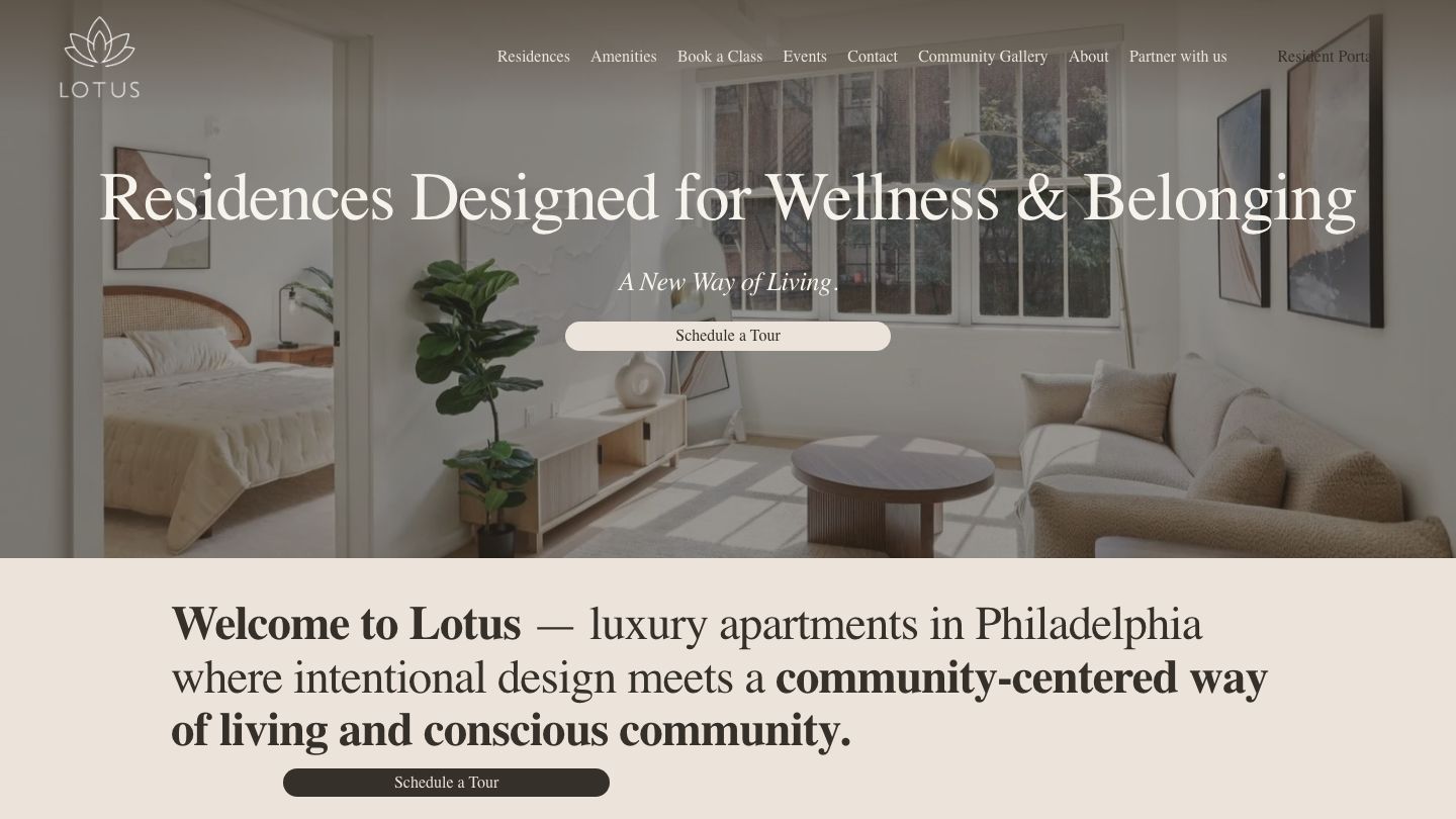 Lotus Residences + Wellness Club