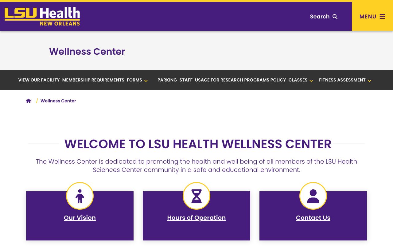 LSU Health Wellness Center