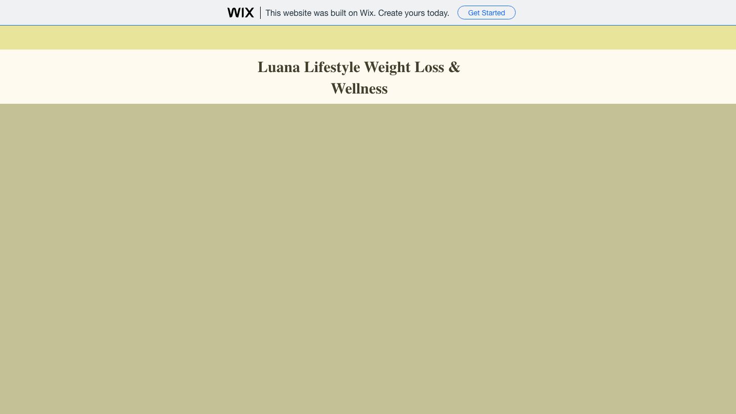 Luana Lifestyle Weight Loss and Wellness