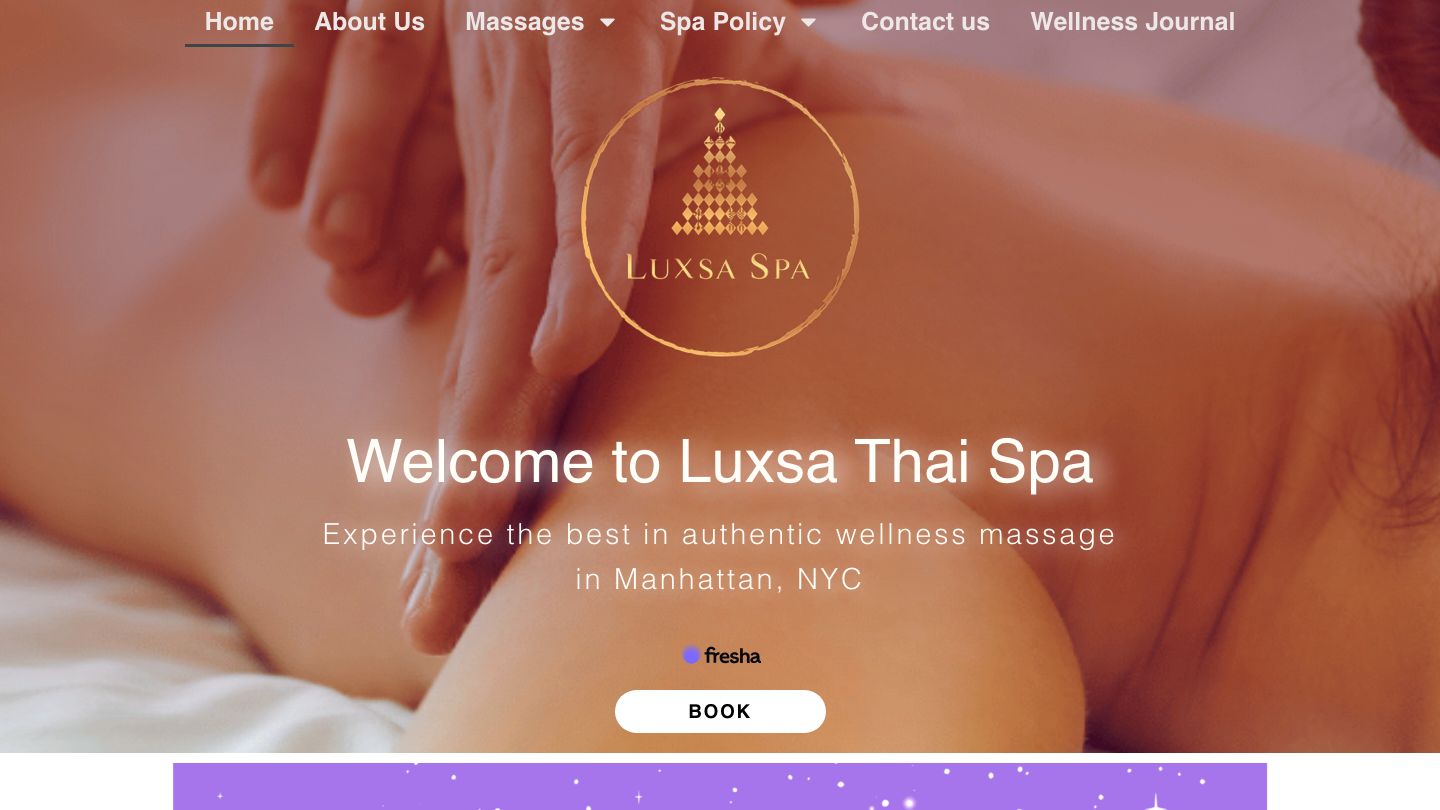 Luxsa Thai Spa NYC