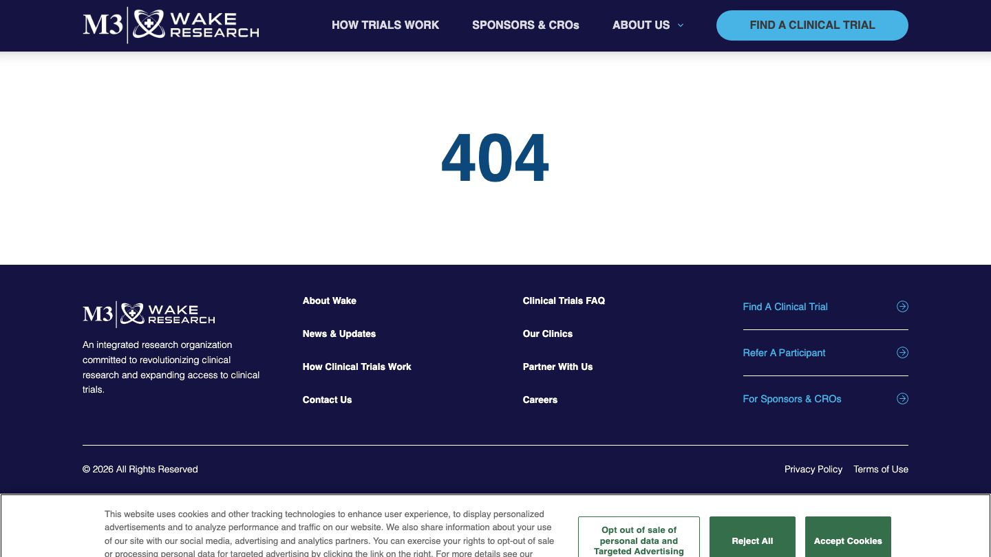 M3 Wake Research Las Vegas