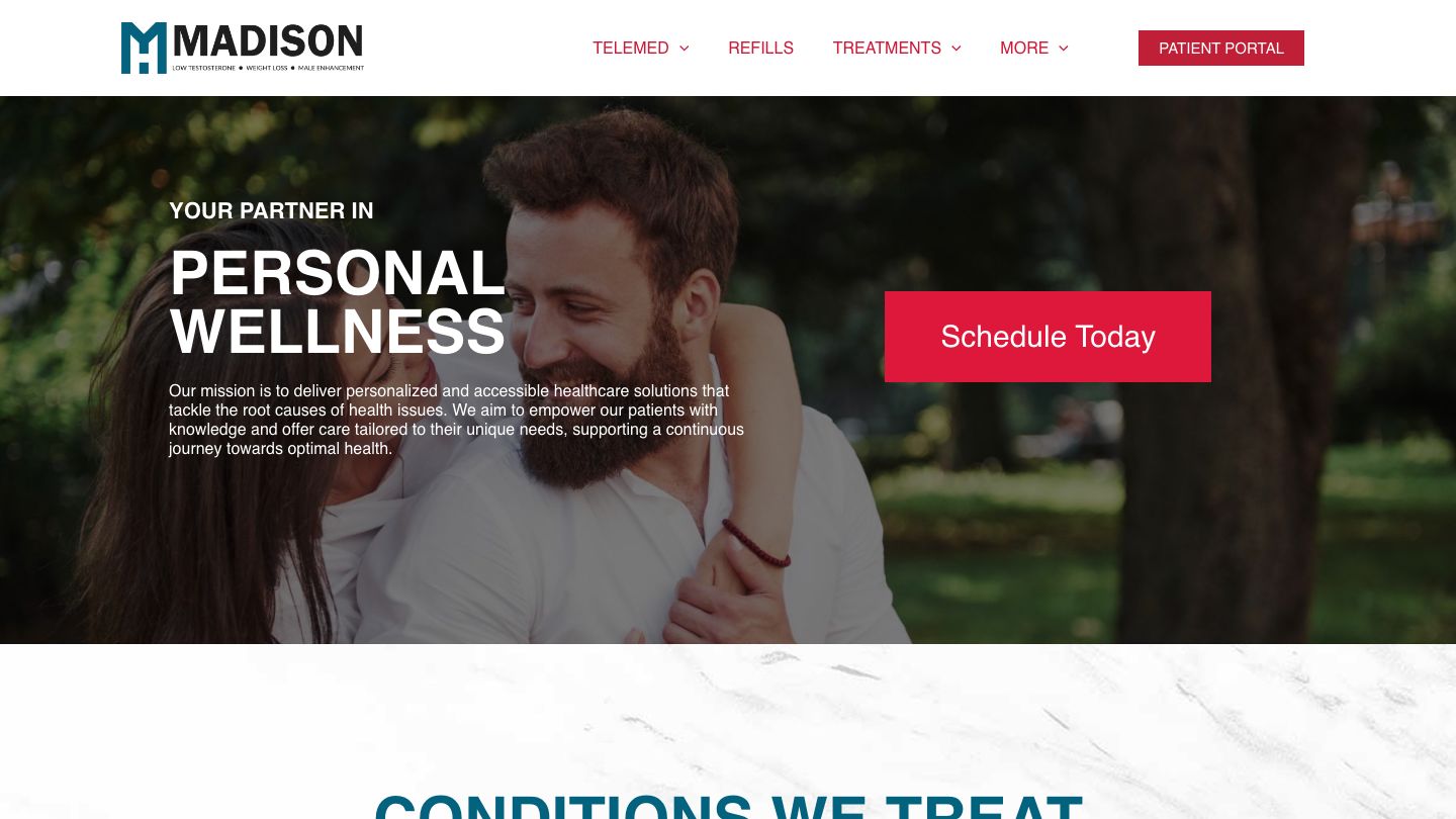 Madison Health NY - NY Health & Wellness Clinic Specializing in Testosterone Replacement Therapy