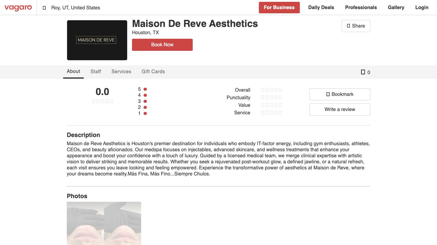 Maison De Reve Aesthetics