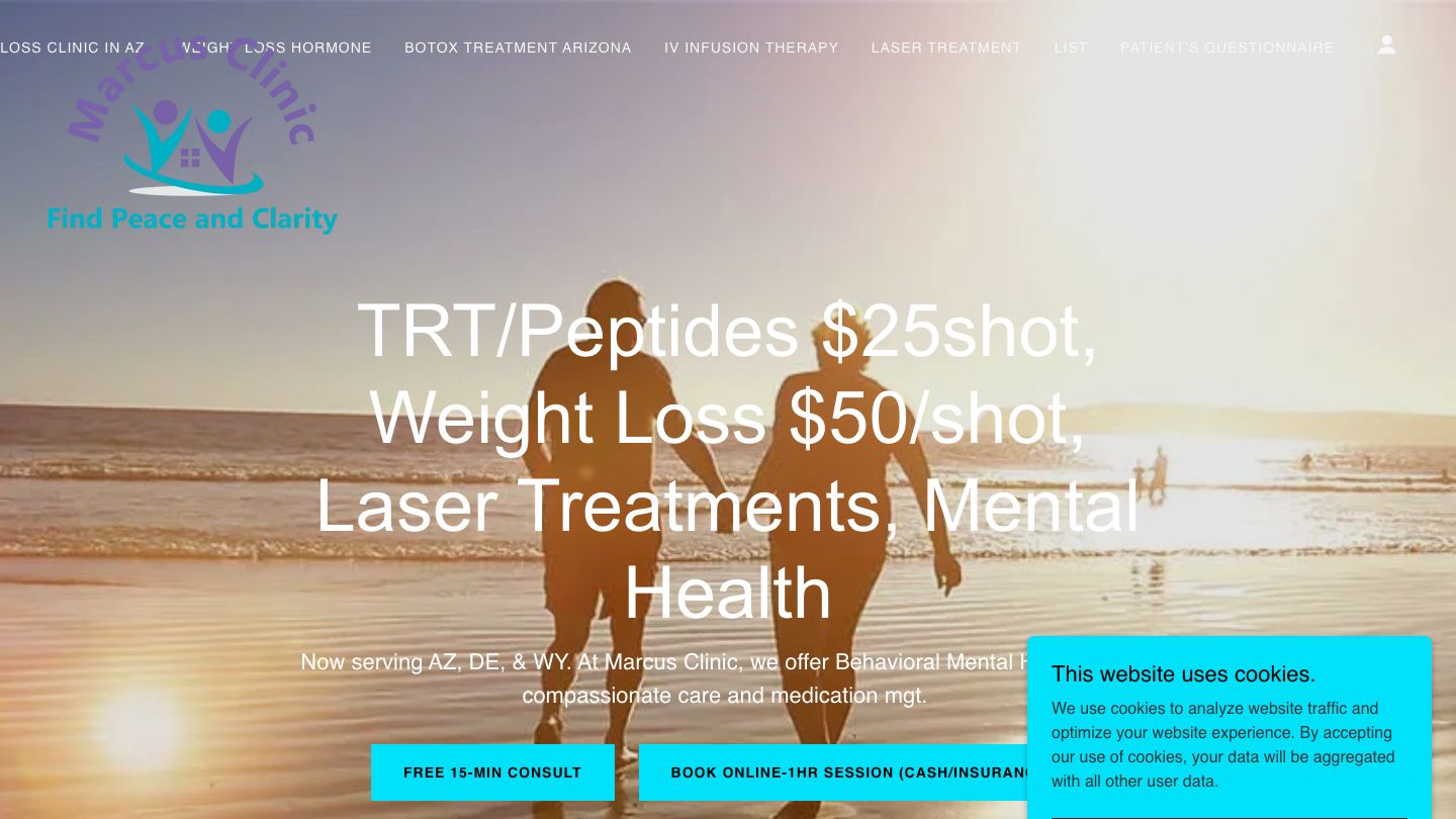 Marcus Clinic: Testosterone and Mental Health - Phoenix