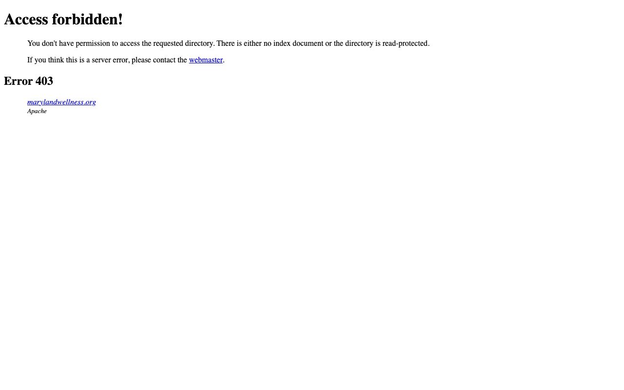 Maryland Health and Wellness