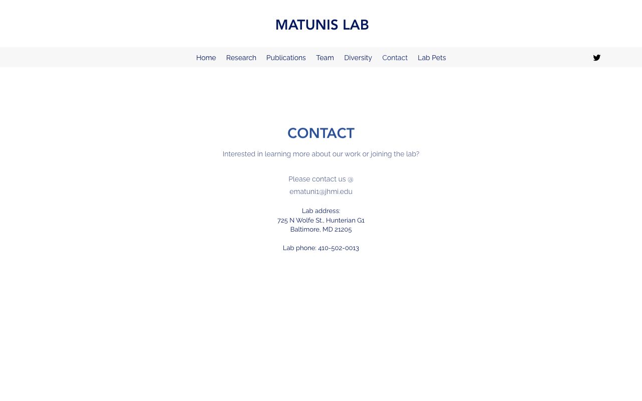 Matunis Lab