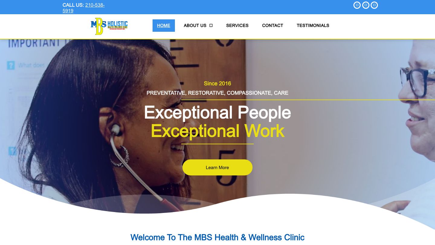 MBS Holistic Health & Wellness Clinic