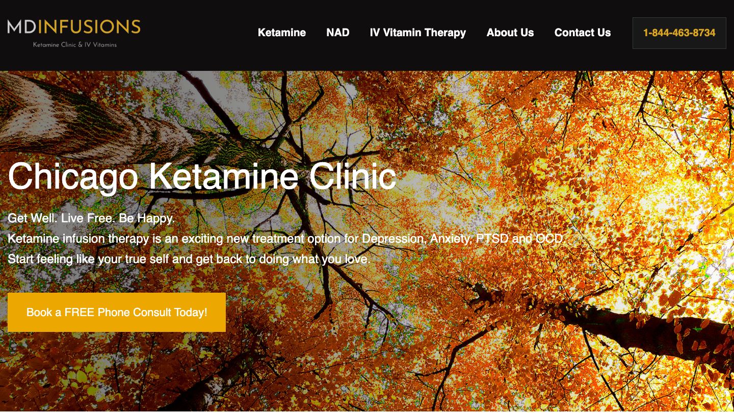 MD Infusions | Ketamine Clinic & IV Vitamins