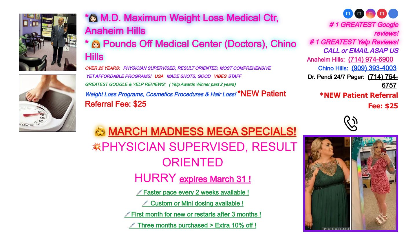 MD Maximum Weight Loss Medical Center