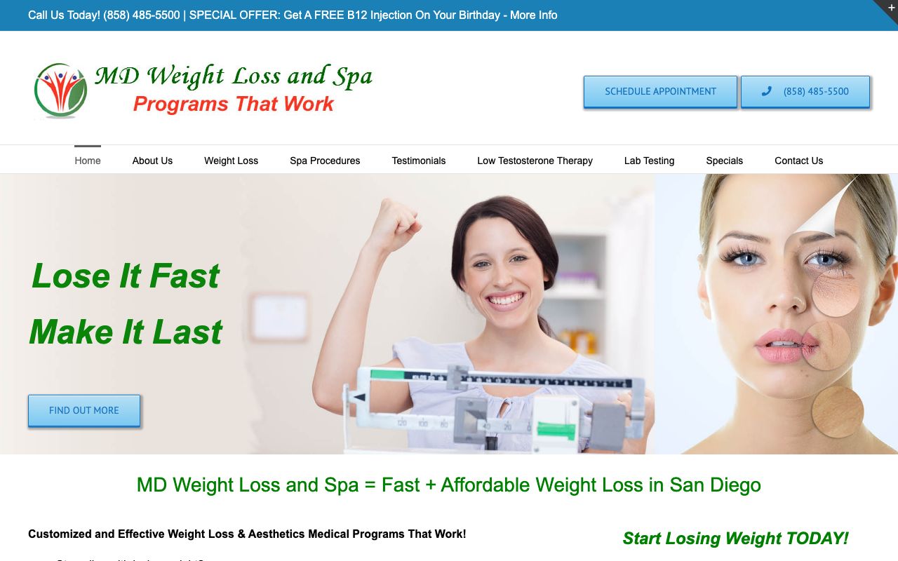 MD Weight Loss and Spa