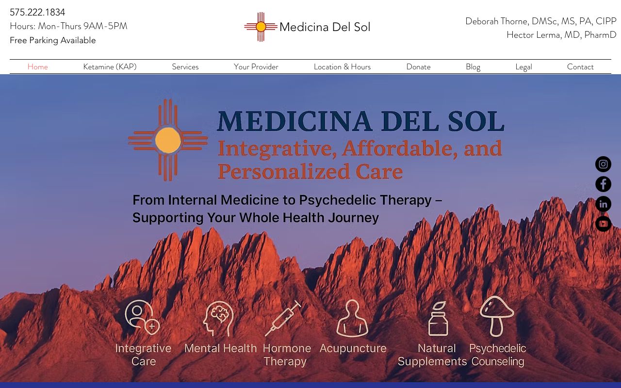 Medicina Del Sol Integrative Healthcare