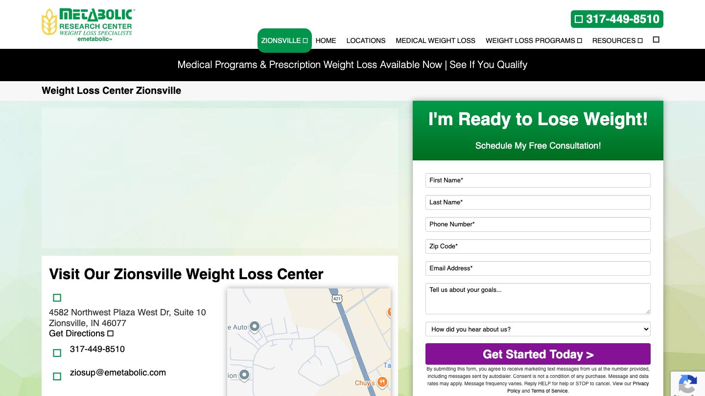 Metabolic Research Center | Zionsville