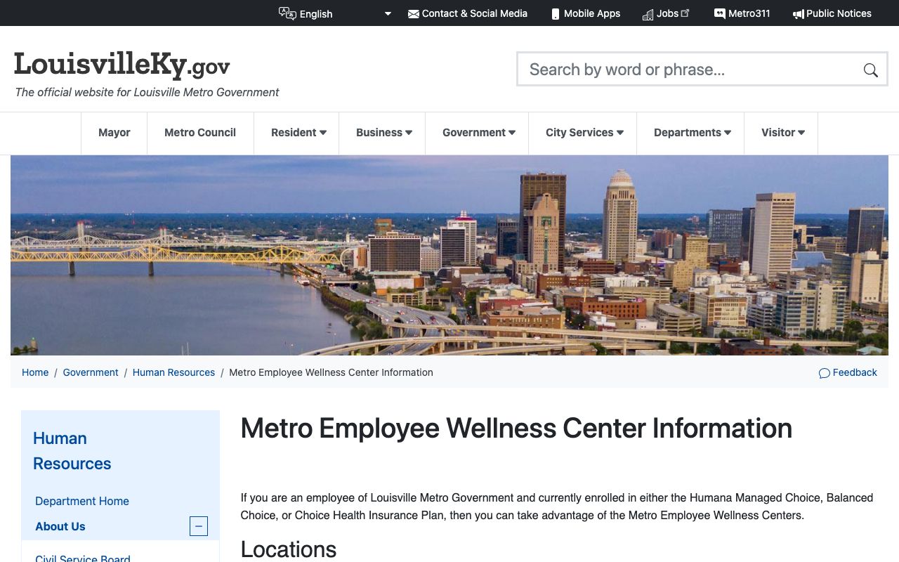 Metro Employee Wellness Center