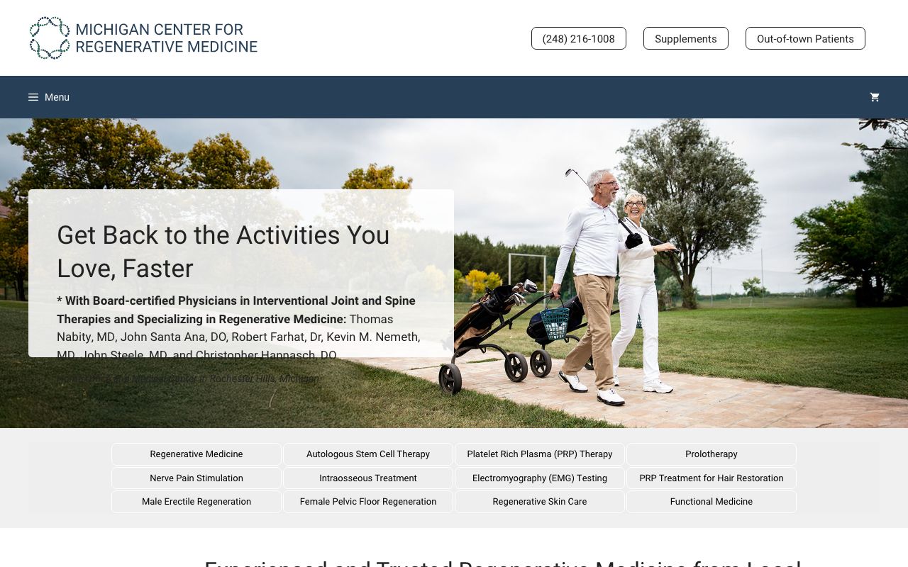 Michigan Center for Regenerative Medicine