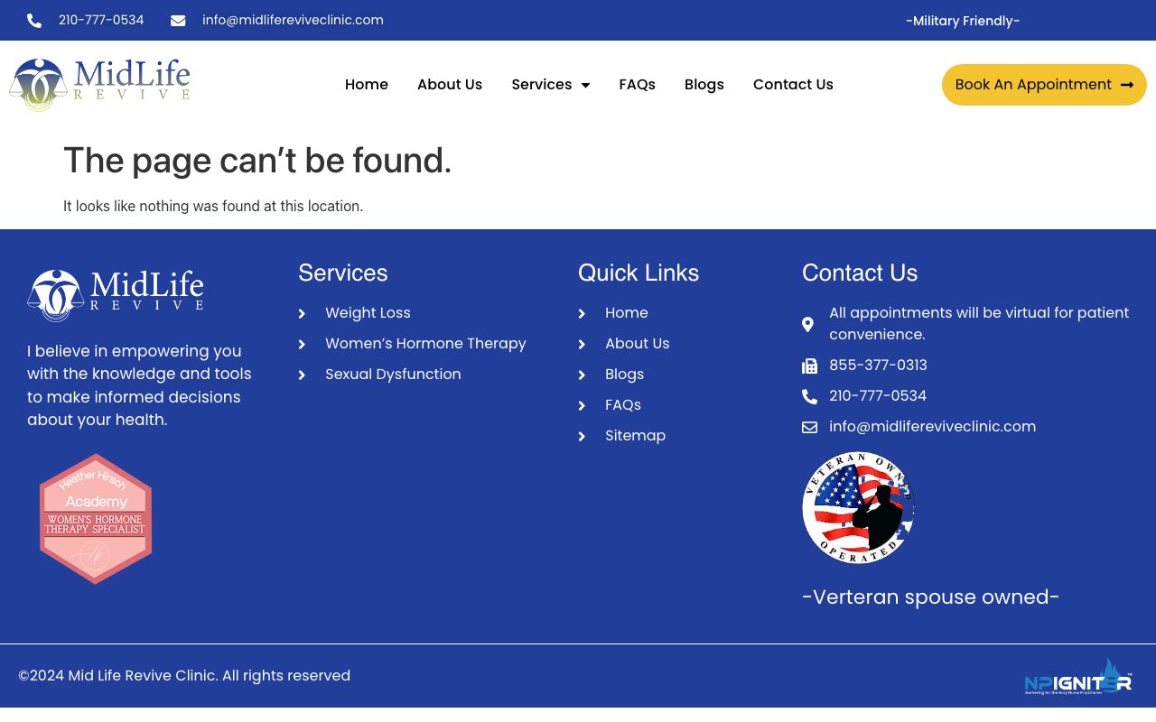 MidLife Revive Low T and Weight Loss Clinic