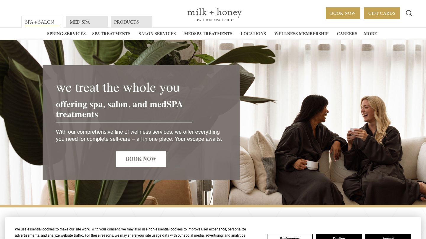 milk + honey | Clearfork