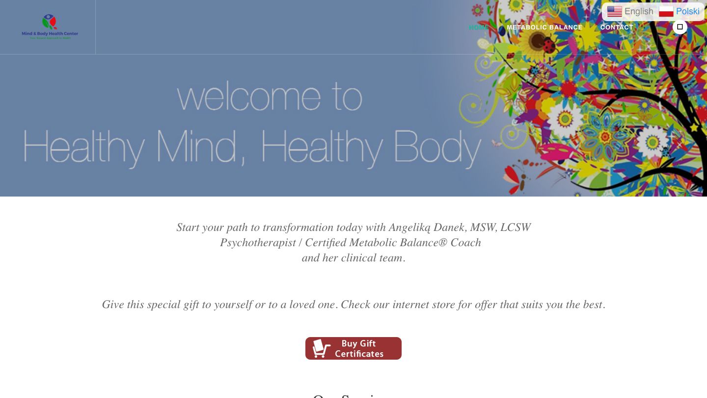 Mind Body Health Center / Metabolic Balance / Professionally Supervised Weight Loss