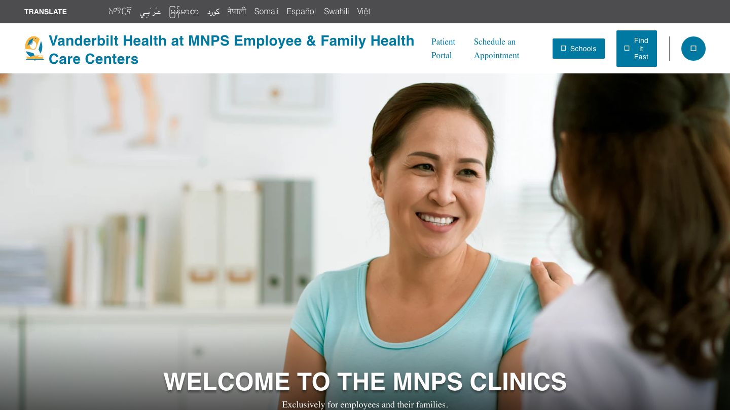 MNPS Employee Wellness Center at Berry Hill