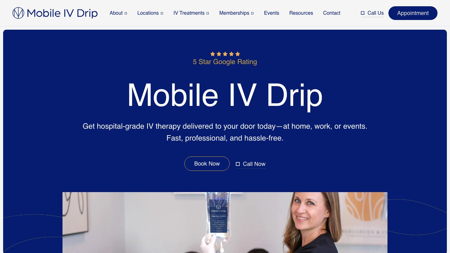 Mobile IV Drip