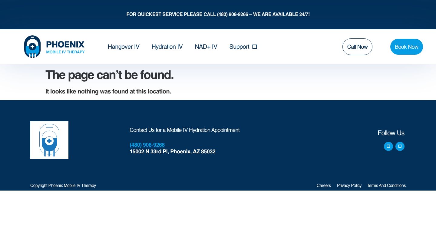 Mobile IV Therapy Phoenix