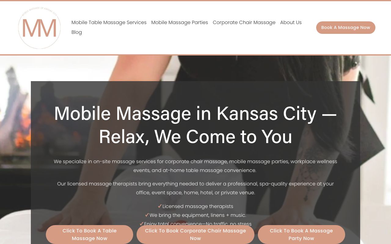 Mobile Massage of Kansas City