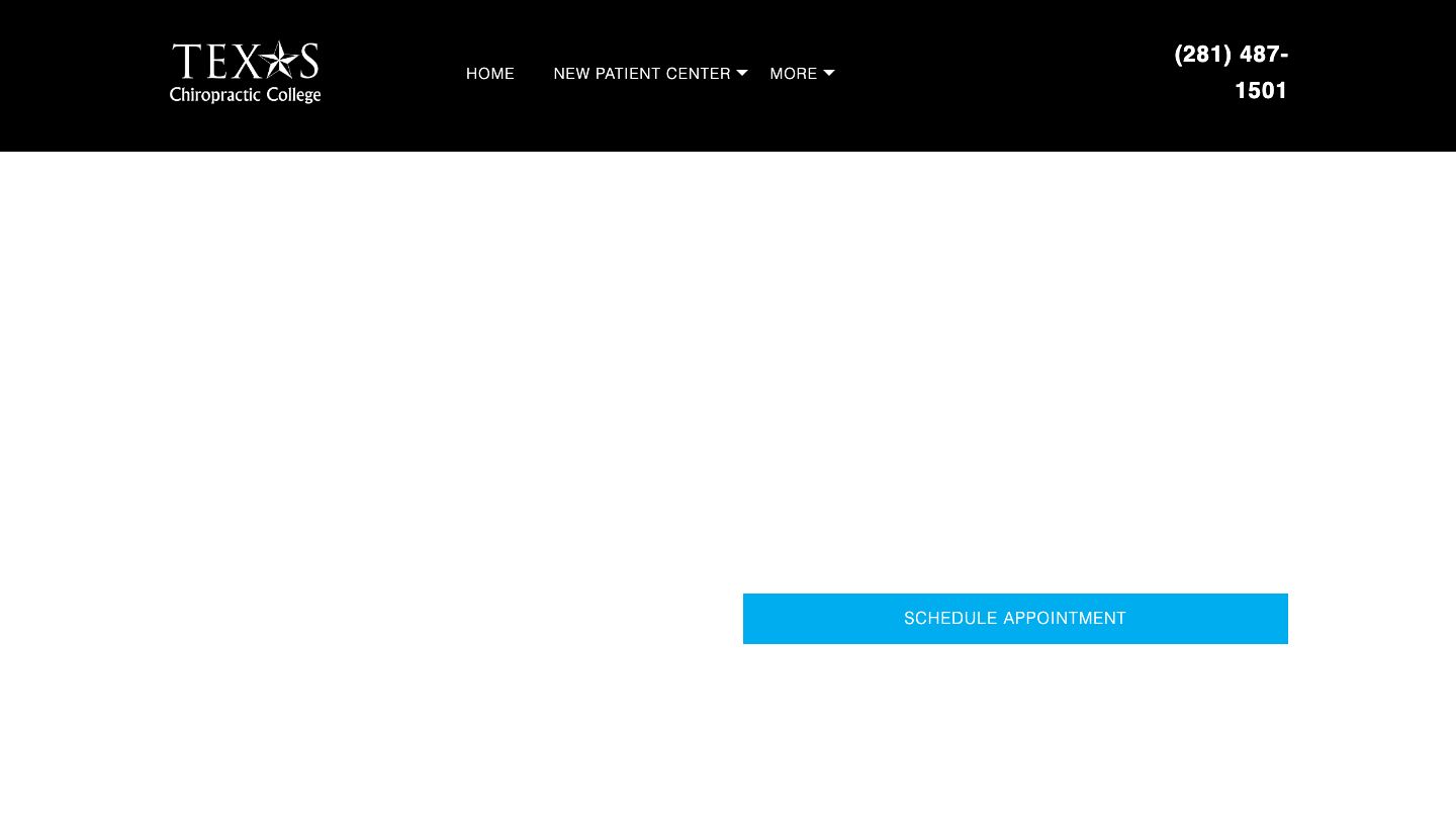 Moody Health Center at Texas Chiropractic College