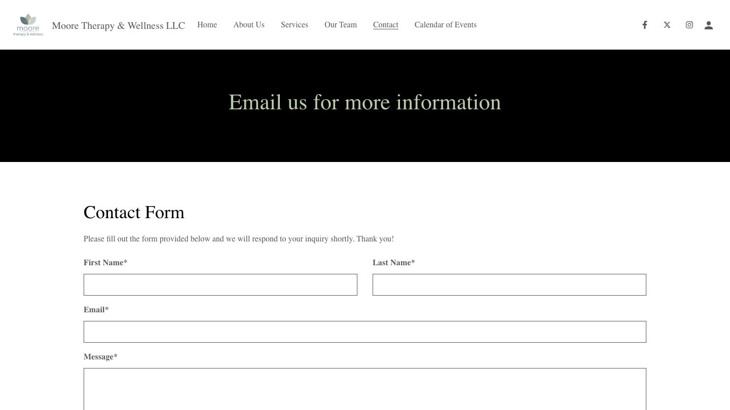 Moore Therapy & Wellness LLC