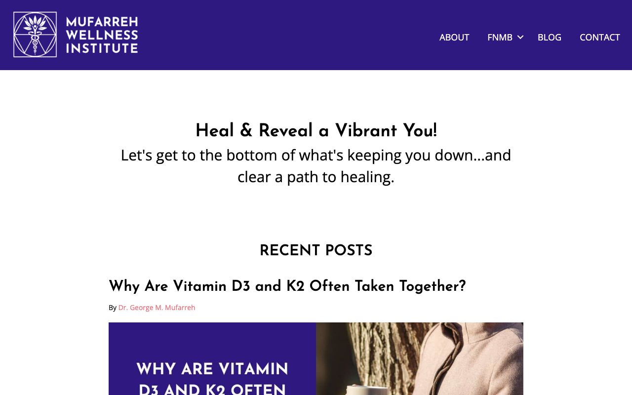 MUFARREH WELLNESS INSTITUTE