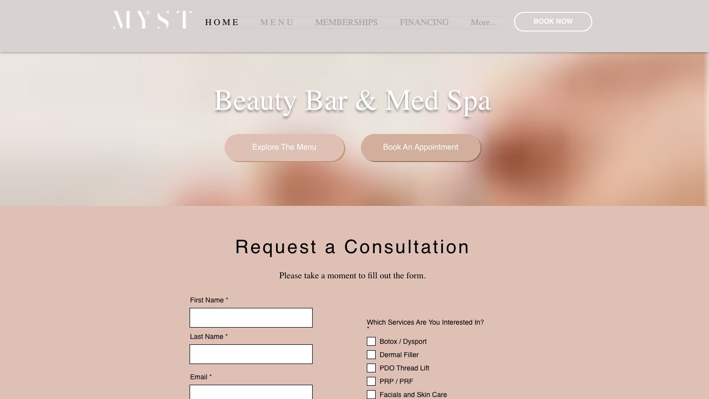 Myst Beauty Bar & Med Spa